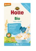 MUSLI JUNIOR Z PŁATKAMI KUKURYDZIANYMI BEZ DODATKU CUKRÓW PO 10 MIESIĄCU DEMETER BIO 250 g - HOLLE