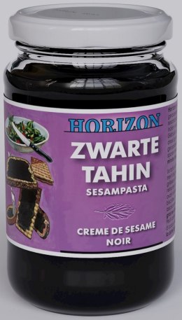 TAHINI CZARNE (PASTA SEZAMOWA Z CZARNEGO SEZAMU) BIO 350 g - HORIZON