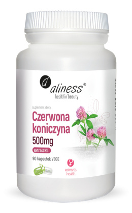 CZERWONA KONICZYNA 8% 500 MG 100 VEGE CAPS ALINESS