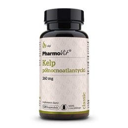 KELP PÓŁNOCNOATLANTYCKI BEZGLUTENOWY 120 KAPSUŁEK 38,4 g - PHARMOVIT (CLASSIC)