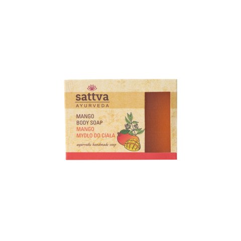 MYDŁO W KOSTCE DO CIAŁA MANGO 125 g - SATTVA