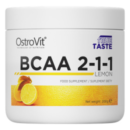 OstroVit BCAA 2-1-1 200 g AMINOKWASY LEMON