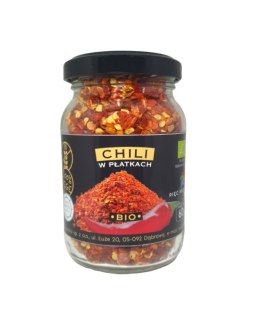 CHILI W PŁATKACH BEZGLUTENOWE BIO 60 g - PIĘĆ PRZEMIAN