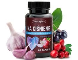 L-LEUCYNA POTAS GŁÓG ARONIA CZOSNEK CIŚNIENIE 60 KAPS SKOCZYLAS