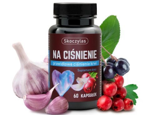 L-LEUCYNA POTAS GŁÓG ARONIA CZOSNEK CIŚNIENIE 60 KAPS SKOCZYLAS