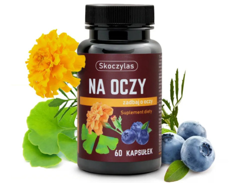 MIŁORZĄB BORÓWKA AKSAMITKA NA OCZY 60 KAPS SKOCZYLAS