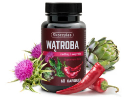 OSTROPEST KARCZOCH KAPSAICYNA NA WĄTROBĘ 60 KAPS SKOCZYLAS