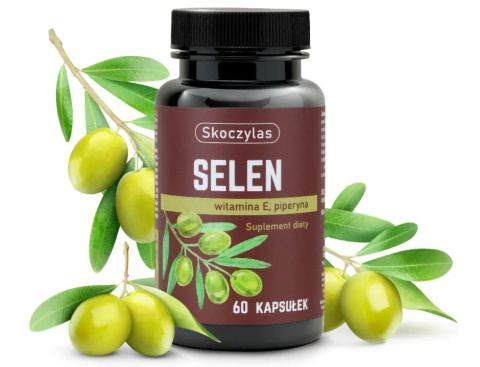 SELEN WITAMINA E PIPERYNA 60 KAPS SKOCZYLAS