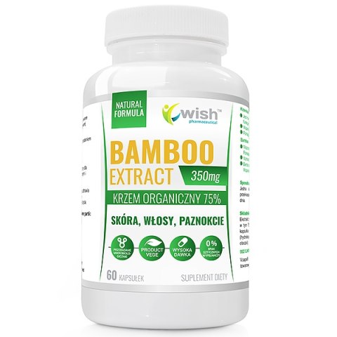 WISH BAMBO EKSTRAKT 350MG 60 KAPSUŁEK