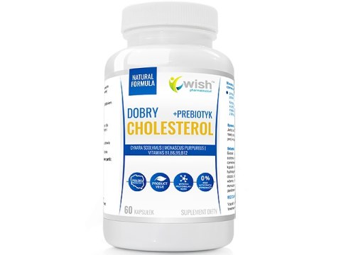 WISH DOBRY CHOLESTEROL COMPLEX 60 KAPSUŁEK