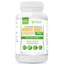 WISH KUDZU 500MG ISOFLAVONES L-LEUCYNA 60 KAPS