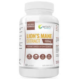 WISH LION'S MANE EXTRACT SOPLÓWKA 500 MG 60 KAPSUŁEK