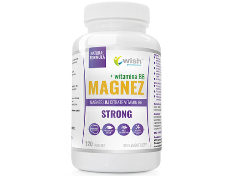 WISH MAGNEZ STRONG 120 TABLETEK