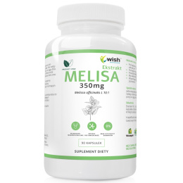 WISH MELISA EKSTRAKT 350MG 90 KAPSUŁEK VEGE
