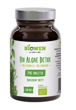 TERMIN 30/09/2026 ALGI DETOX BIO 240 TABLETEK - HEMPKING (BIOWEN)