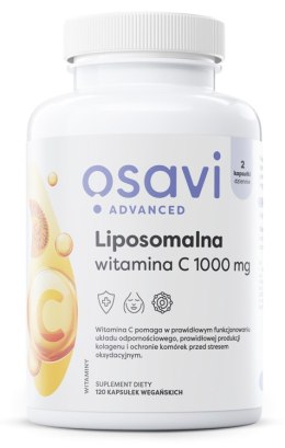 OSAVI LIPOSOMALNA WITAMINA C 1000MG 120 VCAPS