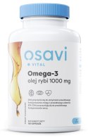 OSAVI OMEGA-3 OLEJ RYBI MOLECULARLY DISTILLED 1000MG 120 SOFTGELS