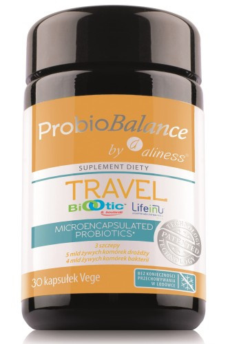 ProbioBALANCE, Travel x 30 vege caps. ALINESS