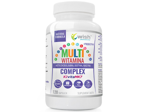 WISH MULTI WITAMINA COMPLEX 120 KAPSUŁEK