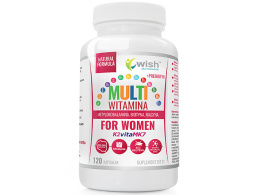 WISH MULTI WITAMINA DLA KOBIET 120 KAPSUŁEK