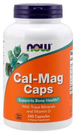 NOW FOODS Wapń magnez Cal-Mag Caps - 240 caps