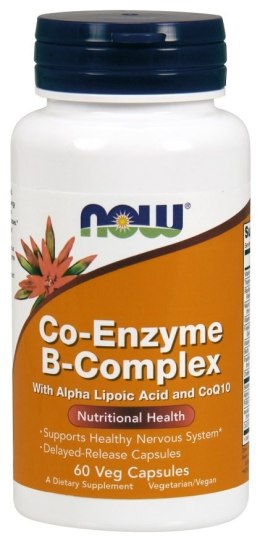 NOW FOODS Co-Enzyme B-Complex - 60 vcaps
