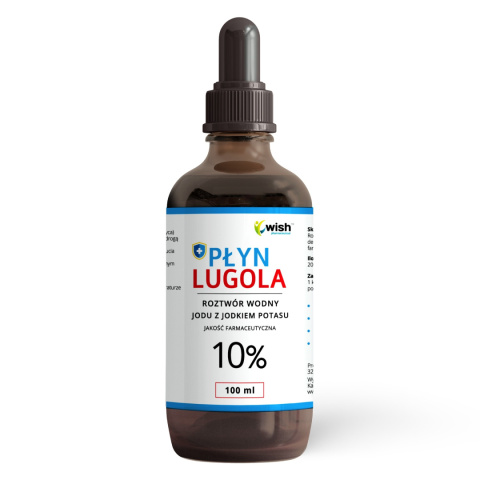 WISH PŁYN LUGOLA 10 PROCENT JAKOŚĆ FARMACEUTYCZNA