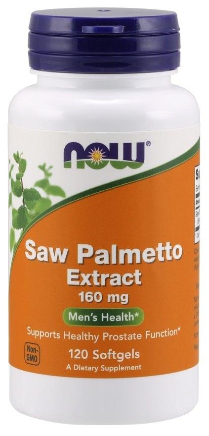 NOW FOODS Saw Palmetto Extract, 160mg - 120 softgels