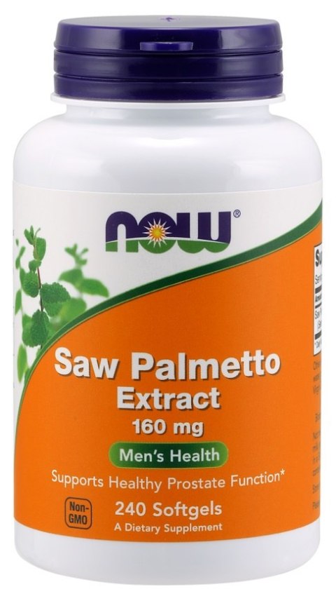 NOW FOODS Saw Palmetto Extract, 160mg - 240 softgels