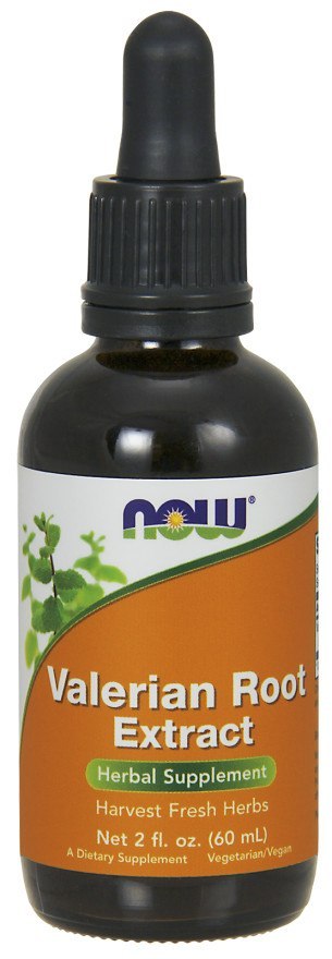 NOW FOODS Ekstrakt Z Kozłka Lekarskiego w płynie - 60 ml.