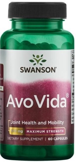 TERMIN 31/10/2026 SWANSON AVOVIDA 300 MG MAKSYMALNA MOC 60 KAPSUŁEK