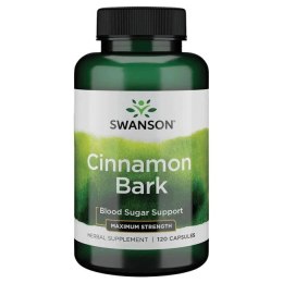 SWANSON KORA CYNAMONOWA MAKSYMALNA MOC 120 KAPSUŁEK