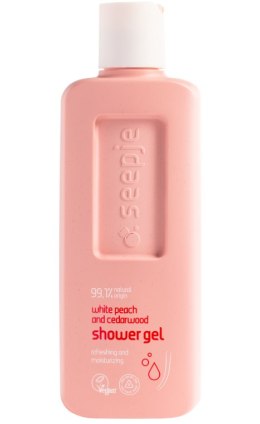 ŻEL POD PRYSZNIC BIAŁA BRZOSKWINIA I DRZEWO CEDROWE 300 ml - SEEPJE