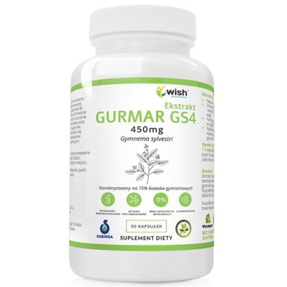 WISH GURMAR GS4 450MG 90 KAPSUŁEK