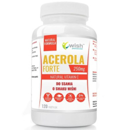WISH ACEROLA 250 MG 120 PASTYLEK DO SSANIA