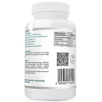 WISH VALERIAN ROOT EXTRACT 500MG 60 KAPSUŁEK