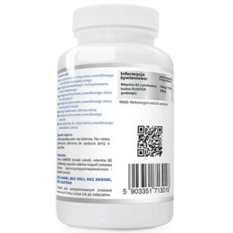 WISH WITAMINA B2 RYBOFLAWINA 100MG 120 KAPS VEGE