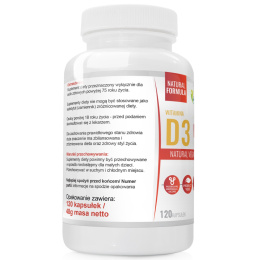 WISH WITAMINA D3 4000IU 100MCG VEGE 120 KAPS