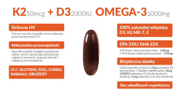 WISH WITAMINA K2 MK-7 50MCG D3 2000IU OMEGA 90 KAP