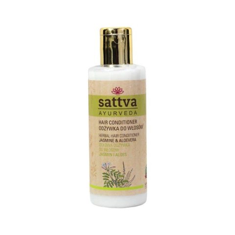 ODŻYWKA DO WŁOSÓW JAŚMIN I ALOES 210 ml - SATTVA (AYURVEDA)