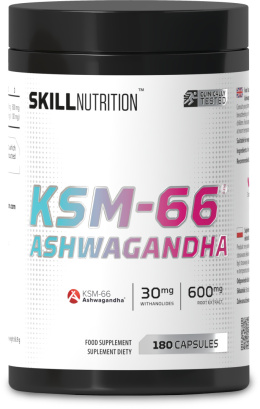 SKILL KSM-66 Ashwagandha 180 VEGAN CAPS