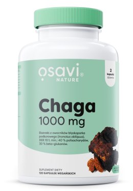 CHAGA 1000 MG ODPORNOŚĆ GRZYB 120 KAPS. VEGE OSAVI