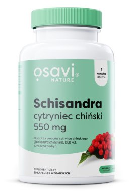 CYTRYNIEC CHIŃSKI 550 MG ENERGIA WĄTROBA 60 KAPS. VEGE OSAVI