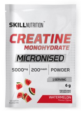 KREATYNA MIKRONIZOWANY MONOHYDRAT KREATYNY, ARBUZ - 6G (1 SASZETKA) SKILL