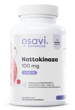 NATTOKINAZA 100 MG KRĄŻENIE SERCE 120 KAPS. VEGE OSAVI