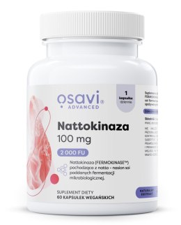 NATTOKINAZA 100 MG KRĄŻENIE SERCE 60 KAPS. VEGE OSAVI