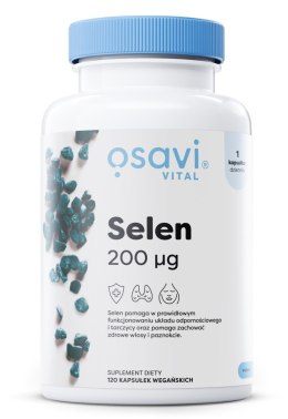 SELEN 200 MCG TARCZYCA ODPORNOŚĆ 120 KAPS. VEGE OSAVI