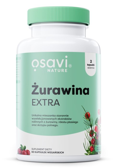 ŻURAWINA EXTRA DROGI MOCZOWE 60 KAPS. VEGE OSAVI