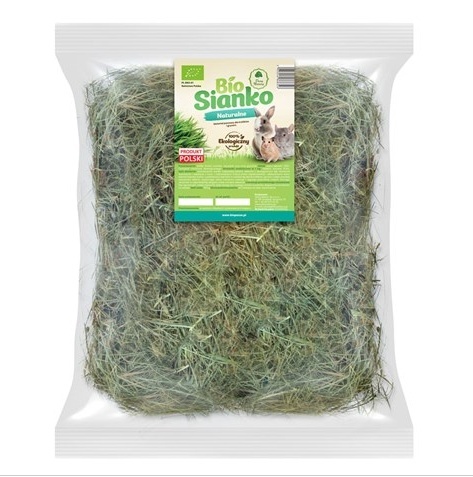 BIO SIANKO NATURALNE DLA KRÓLIKÓW I GRYZONI 500G PREMIUM