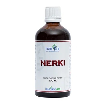 NERKI 100 ML KROPLE ZIOŁOWE UKŁAD MOCZOWY KONCENTRAT INVENT FARM